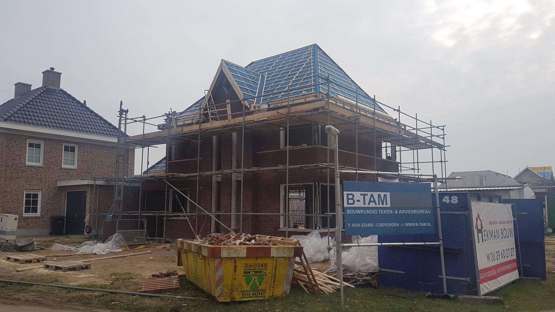 Nieuwbouw Vrijstaande Woning Gramsbergen « Woningbouw « B-TAM ...